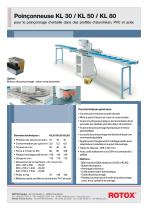 Poinçonneuse KL 30 / KL 50 / KL 80 - 1
