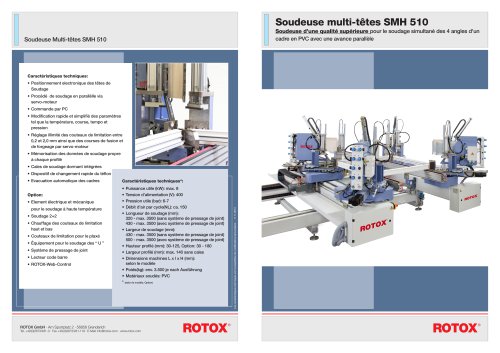 Soudeuse multi-têtes SMH 510