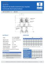 Dispositif de double isolement pour liquides - Type KVF-KVF (ANSI 300lbs.) - 3