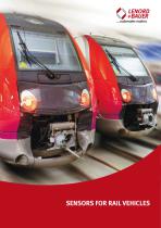 Sensors for rail vehicles