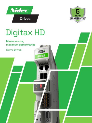 Digitax HD Brochure English