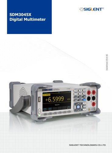 Siglent SDM3045X Digital Multimeter Datasheet