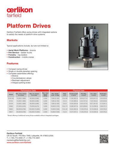 Platform Drives