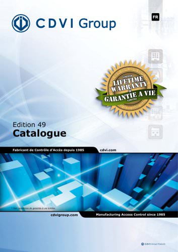 CDVI Catalogue