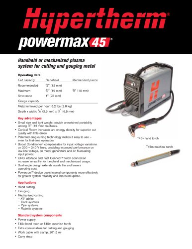 Powermax45 System Brochure