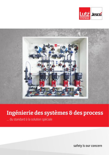 Ing&eacute;nierie des syst&egrave;mes & des process