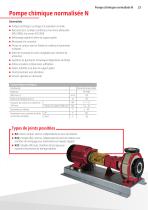 Pompes centrifuges pour produits chimiques-23