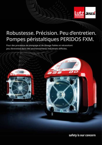 Pompes péristaltiques PERIDOS FXM