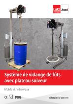 Le système vide-fûts à plateau suiveur
