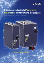 Injecteurs industriels Power-overEthernet et alimentations électriques - 1