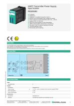HART Transmitter Power Supply, Input Isolator FB3205B3