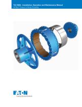 Eaton Torque Limiting Coupling Installation, Operation and Maintenance Manual Airflex® Product Line