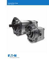 External Gear Pump – GD5 Series