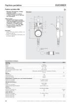 Pupitres portables/Manivelles - 10