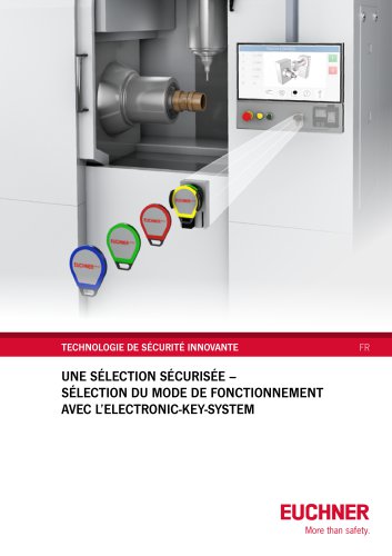 SÉLECTION DU MODE DE FONCTIONNEMENT AVEC L’ELECTRONIC-KEY-SYSTEM