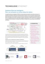 Flyer systèmes Ethernet intelligents - 2