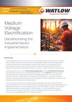 Medium Voltage Electrification: Decarbonising the Industrial Sector Implementation