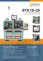 BTK1B-2S Machine d’équilibrage pour électroventilateurs