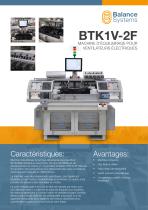 BTK1V-2F Machine Equilibrage Pour Ventilateurs