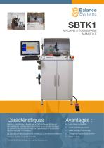 SBTK1 Machine d’équilibrage manuelle