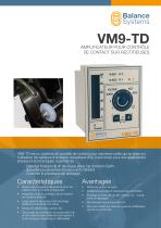 VM9-TD Unité électronique d'acquisition du signal acoustique et de contrôle du processus de rectification