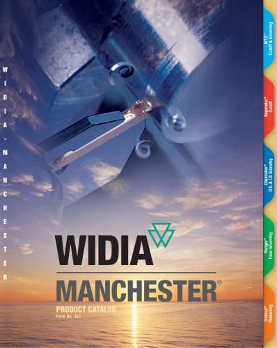 WIDIA-Manchester Products Master Catalog