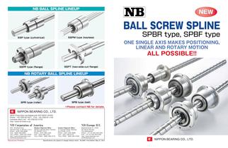 BALL SCREW SPLINE SPBR type, SPBF type