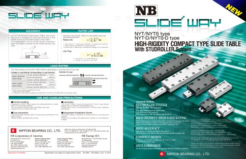 Compact Slide Way NYT/NYTS