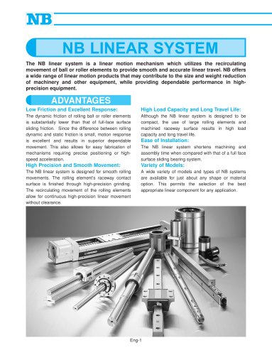 NB - Lienar system 