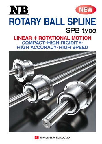 ROTARY BALL SPLINE SPB type