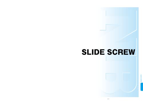 SLIDE SCREW