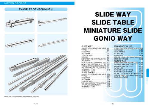 SLIDE WAY SLIDE TABLE MINIATURE SLIDE GONIO WAY