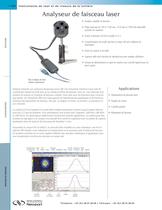 Analyseur de faisceau laser - 1