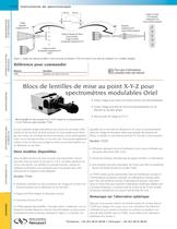 Blocs de lentilles de mise au point X-Y-Z pour spectromètres modulables Oriel - 1