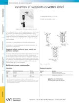 cuvettes et supports cuvettes Oriel - 1