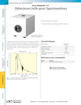 Détecteurs InSb pour Spectromètres Oriel MIR8025 FT - 1