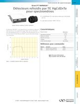 Détecteurs refroidis par TE HgCdZnTe  pour spectromètres  Oriel FT MIR8025™ - 1