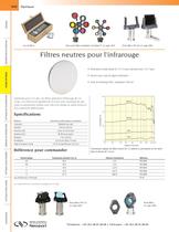 Filtres neutres pour l'infrarouge - 1