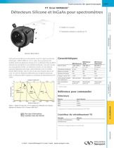 FT Oriel MIR8025™ Détecteurs Silicone et InGaAs pour spectromètres - 1