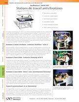 IsoStation™ série VH Stations de travail antivibratoires - 1