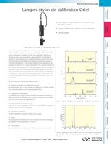 Lampes-stylos de calibration Oriel - 1