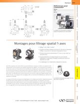 Montage pour filtrage spatial 3 axes - 2