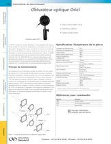 Obturateur optique Oriel - 1