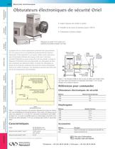 Obturateurs électroniques de sécurité Oriel - 1