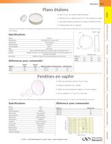 Plans étalons - 1