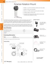 Polarizer Rotation Mounts  