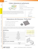 Séparateurs de faisceaux “Polka-Dot” - 1