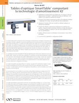 Série M-ST Tables d'optique SmartTable® comportant la technologie d'amortissement IQ® - 1