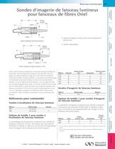 Sondes d'imagerie de faisceau lumineux  pour faisceaux de fibres Oriel - 1