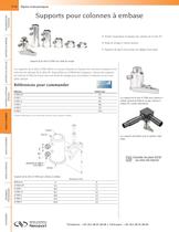 Supports pour colonnes à embase - 1